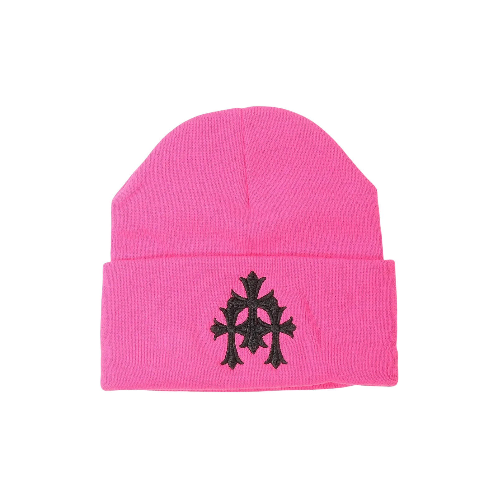 TRIPLE CROSS BEANIE « PINK »