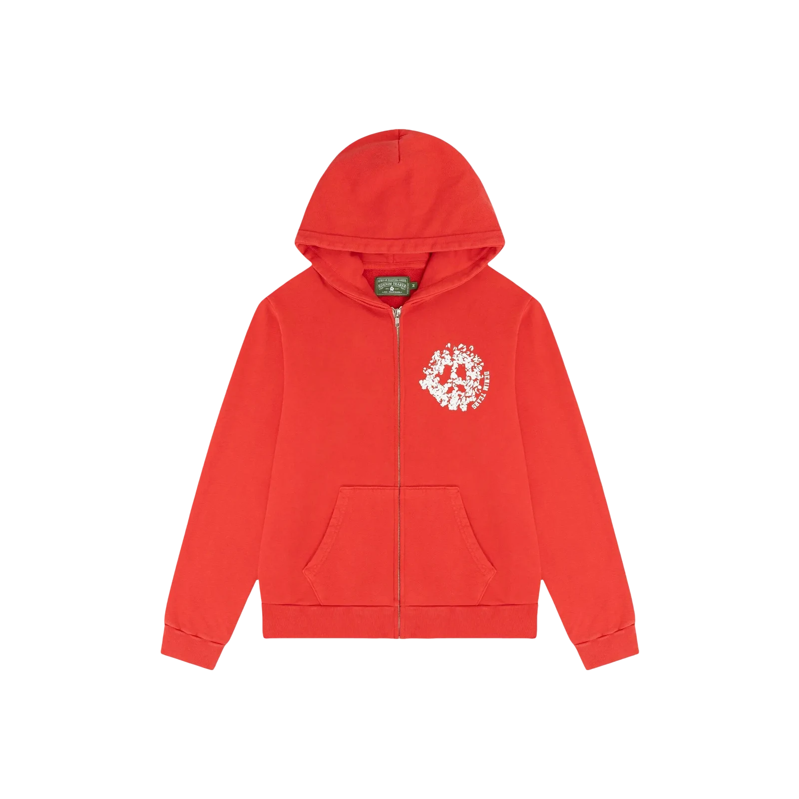 UNIVERSITY ZIP HOODIE « RED »