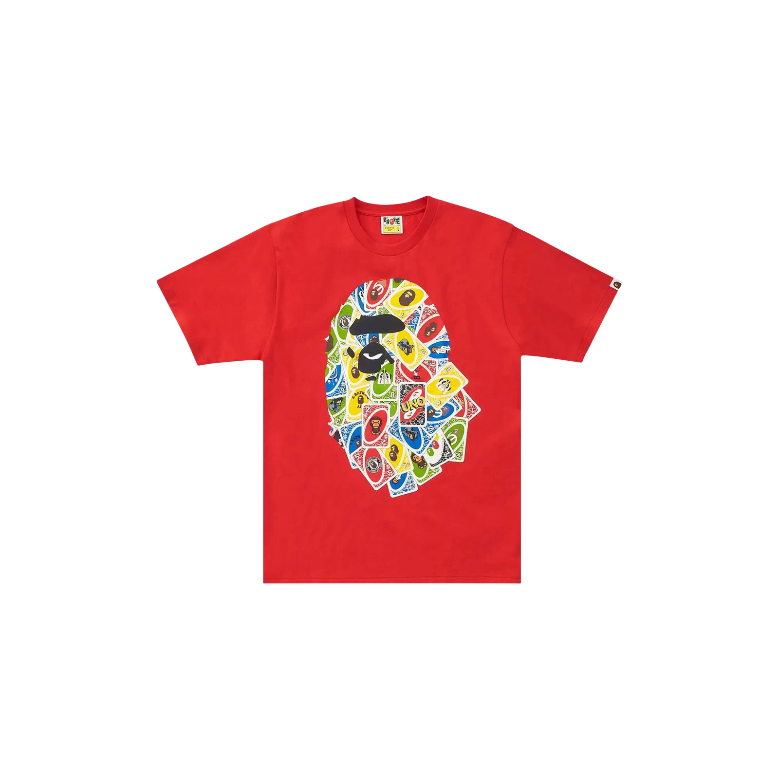 UNO APE HEAD DESIGN MATTEL EXCLUSIVE T-SHIRT « RED »