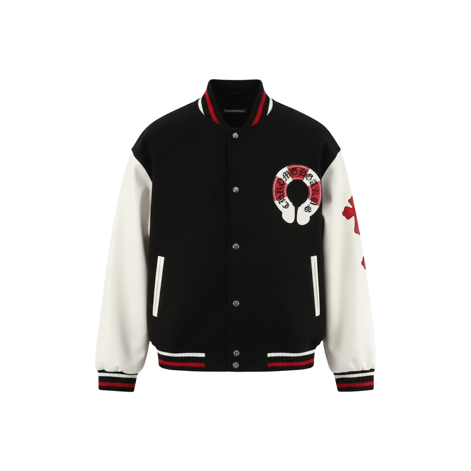 VARSITY CROSS LOGO « BLACK RED »