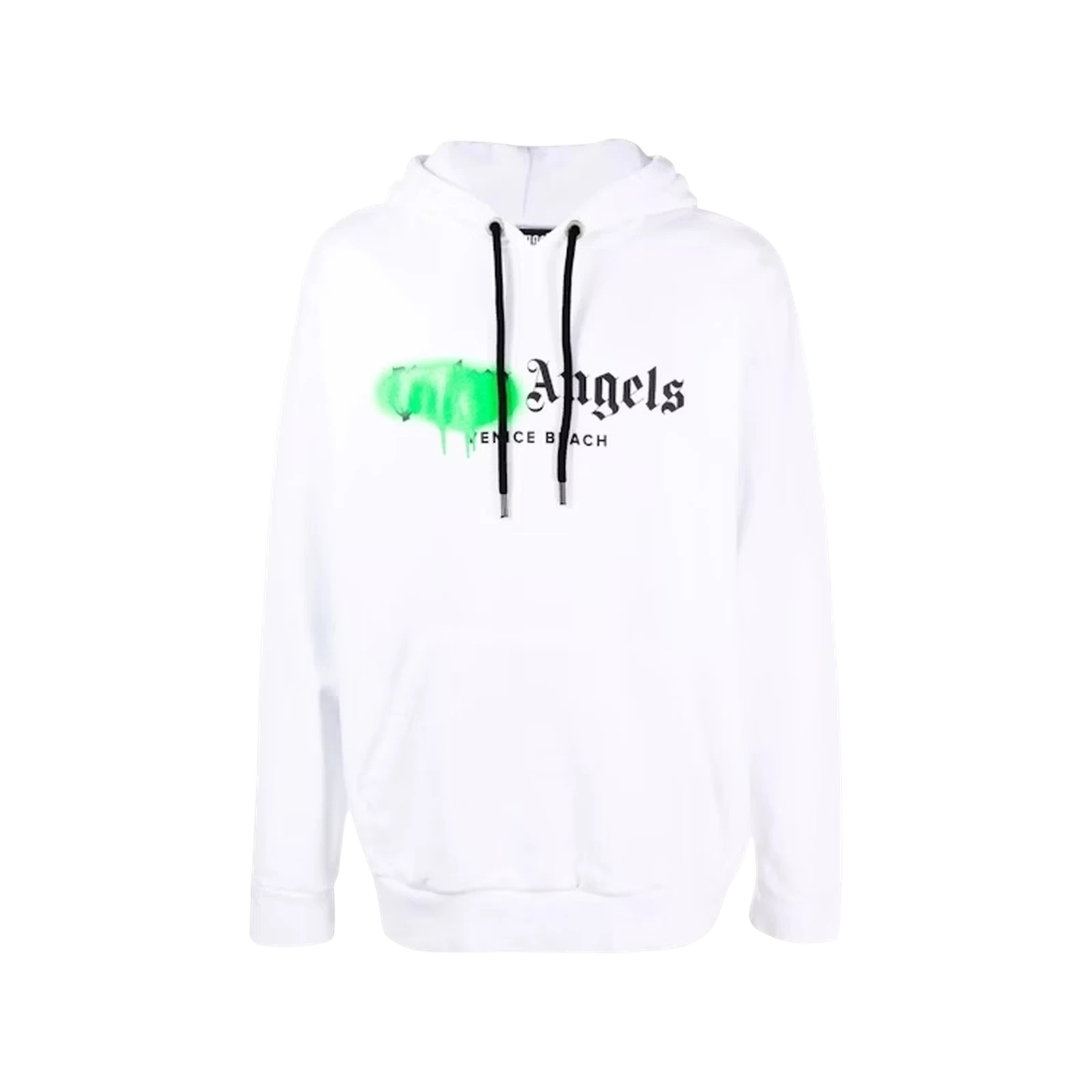VENICE BEACH SPRAYED LOGO HOODIE « WHITE »