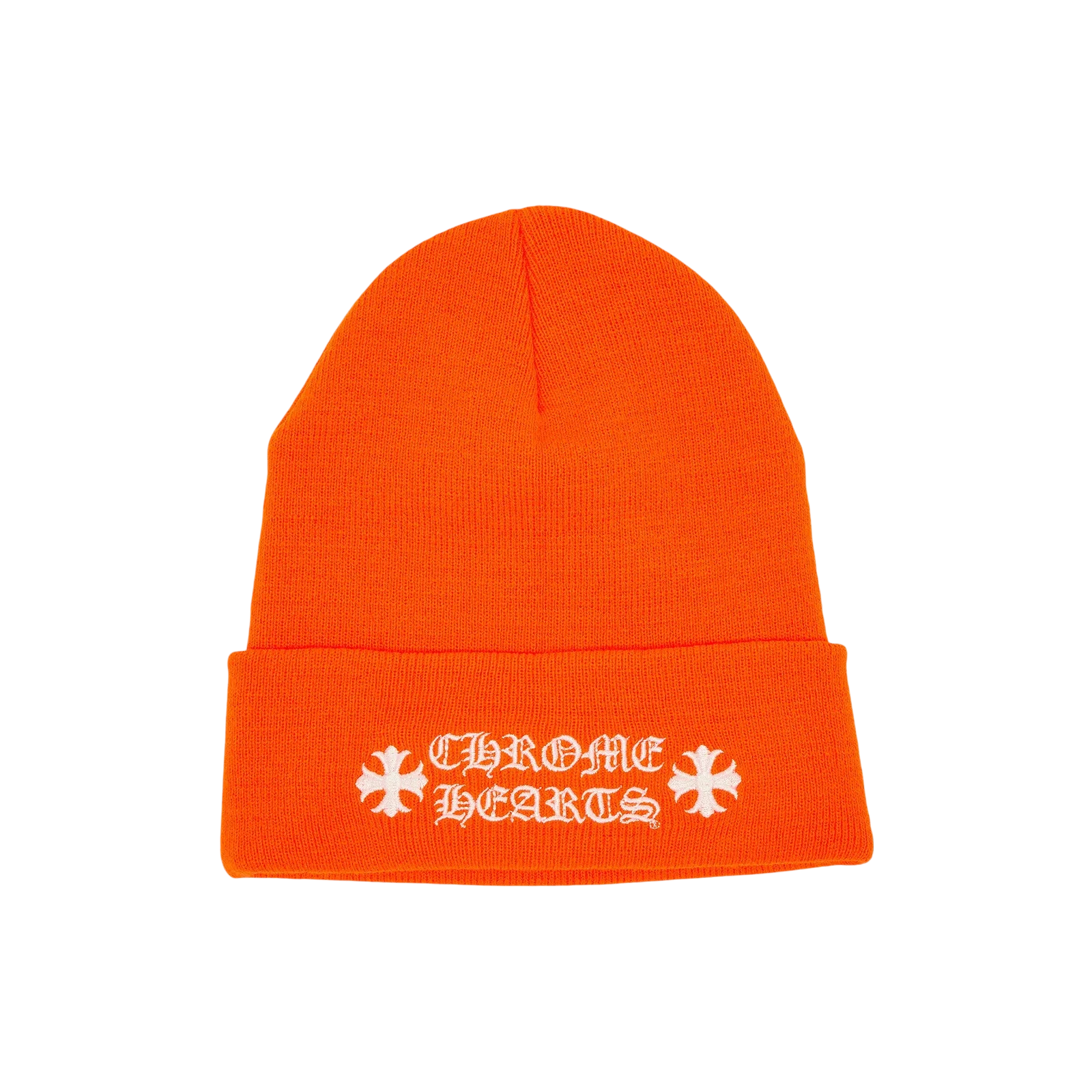 VERICAL LOGO BEANIE « ORANGE »