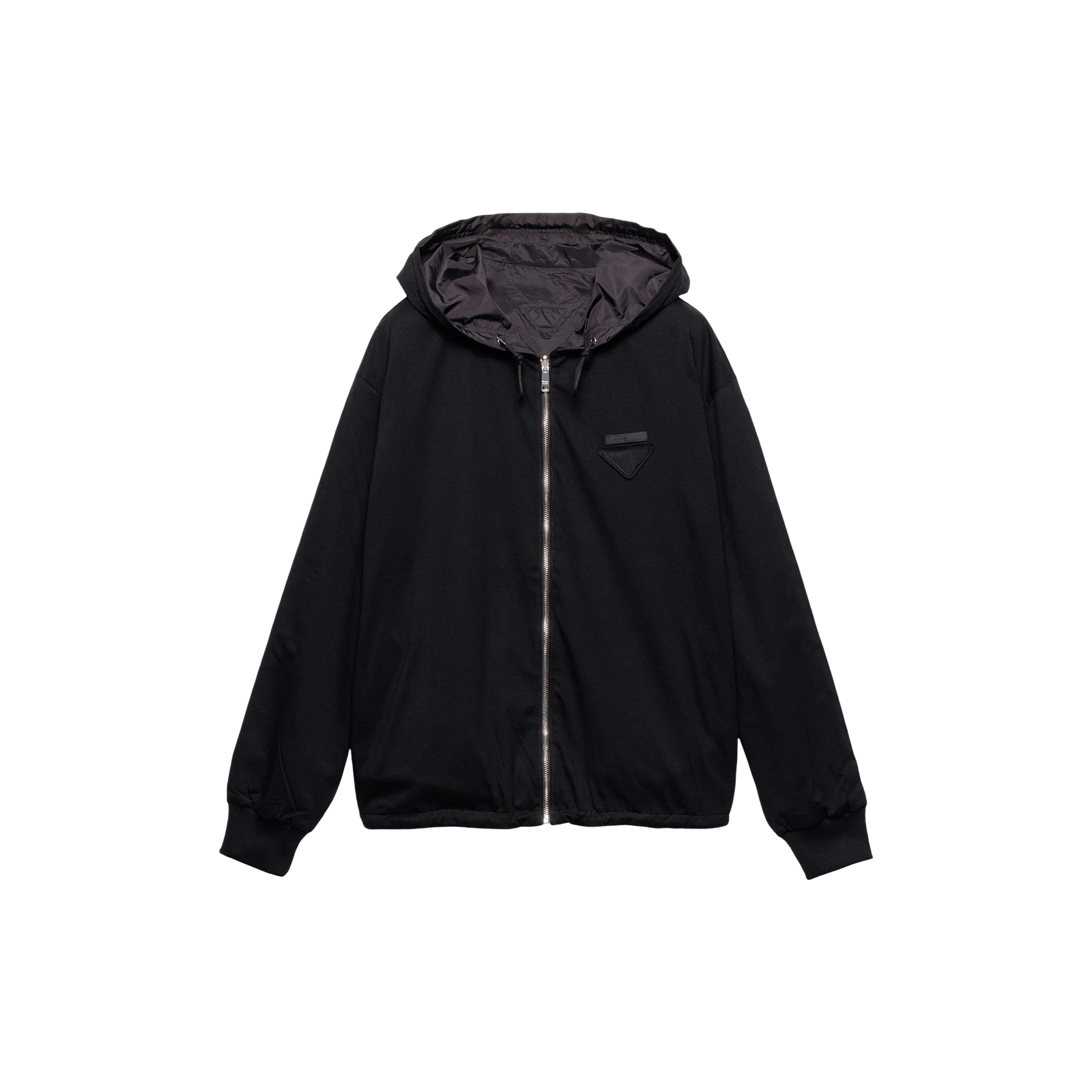 VESTE À CAPUCHE RÉVERSIBLE EN JERSEY