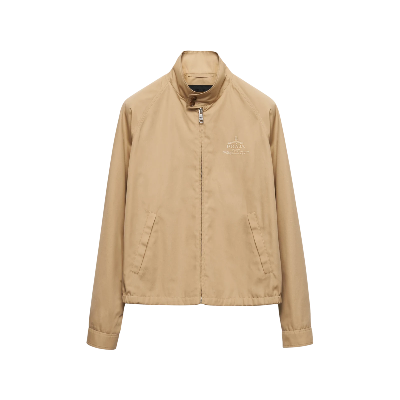 VESTE EN COTON MÉLANGÉ