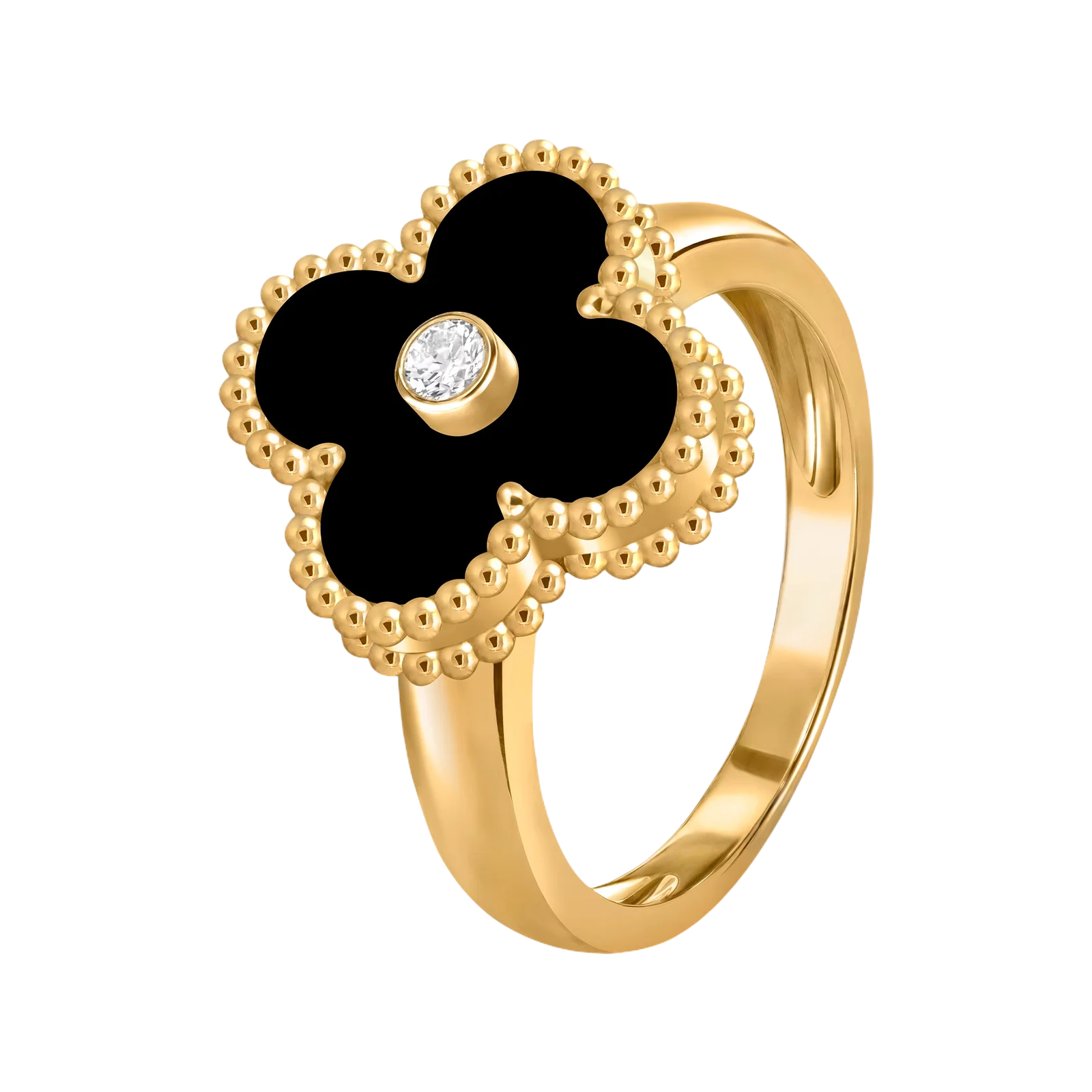 VINTAGE ALHAMBRA DIAMANT ONYX