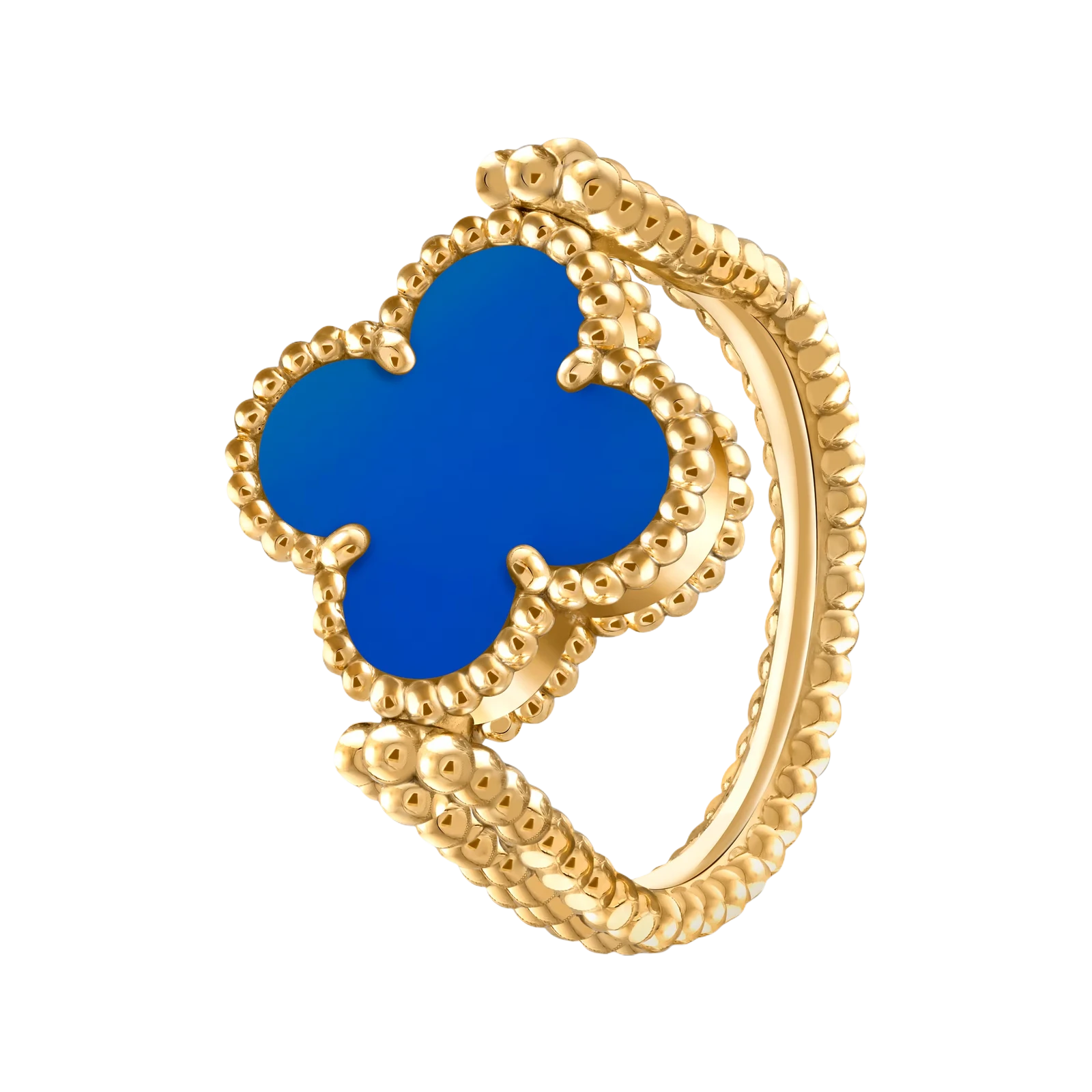 VINTAGE ALHAMBRA RÉVERSIBLE AGATE, DIAMANT