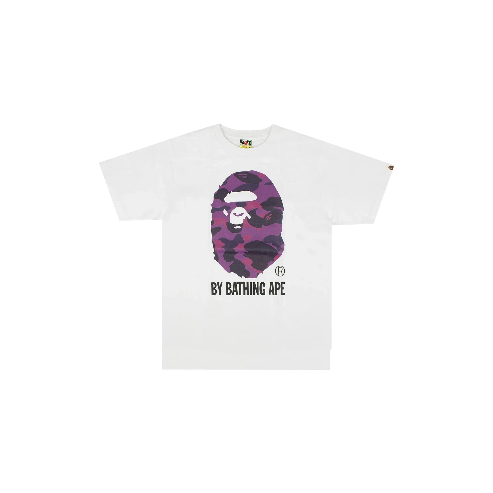 COLOR CAMO T-SHIRT « WHITE/VIOLET »