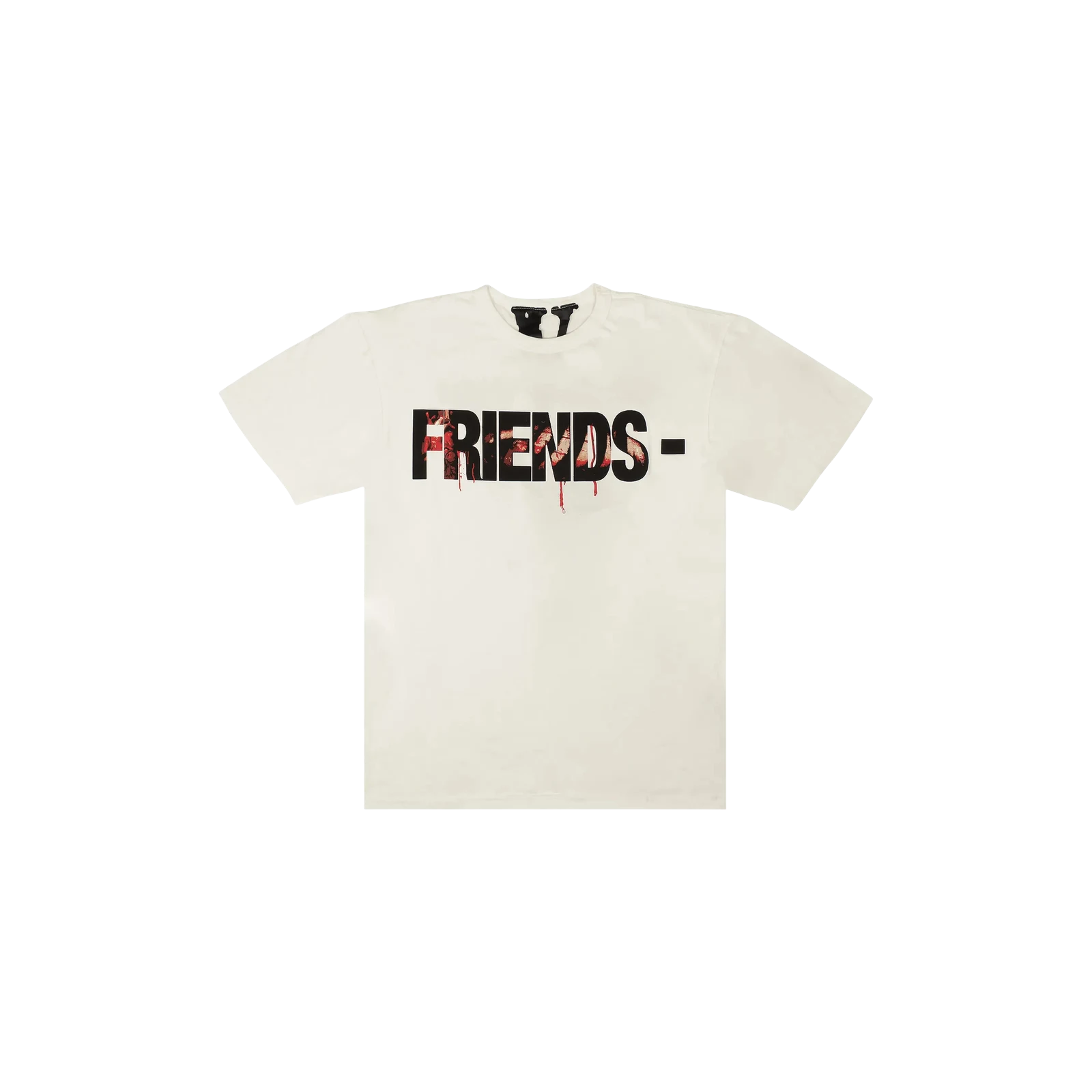 VLONE KEEP ENEMIES CLOSE SHORT-SLEEVE T-SHIRT « WHITE »