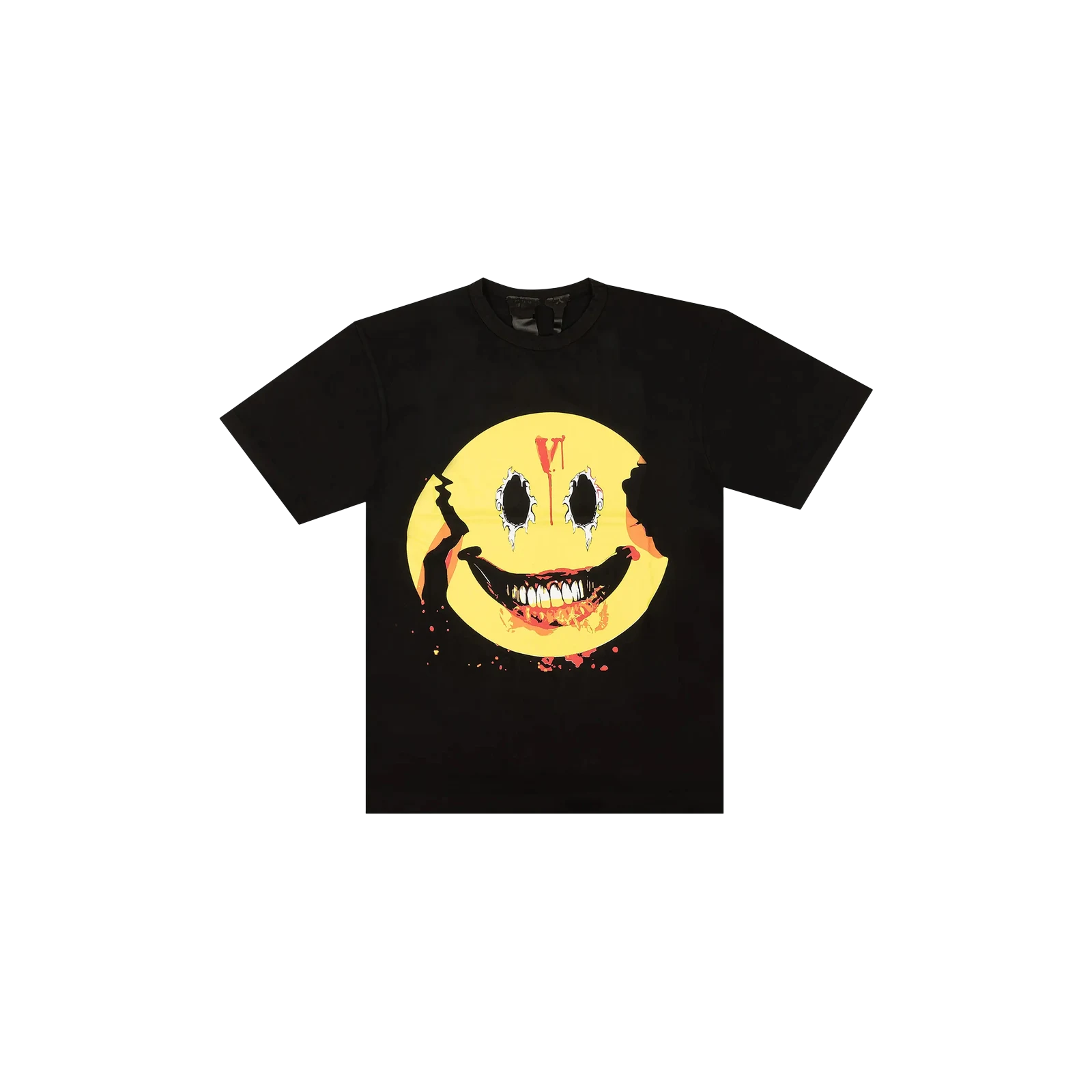 LAUGH NOW CRY LAYER SHORT-SLEEVE T-SHIRT « BLACK »