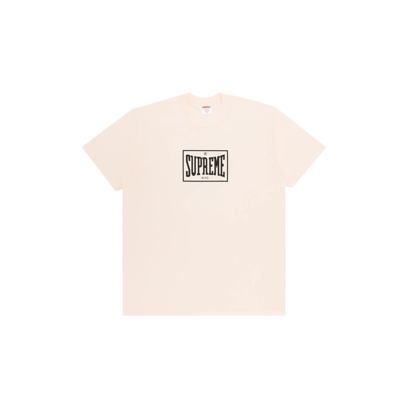 WARM UP TEE « PALE PINK »