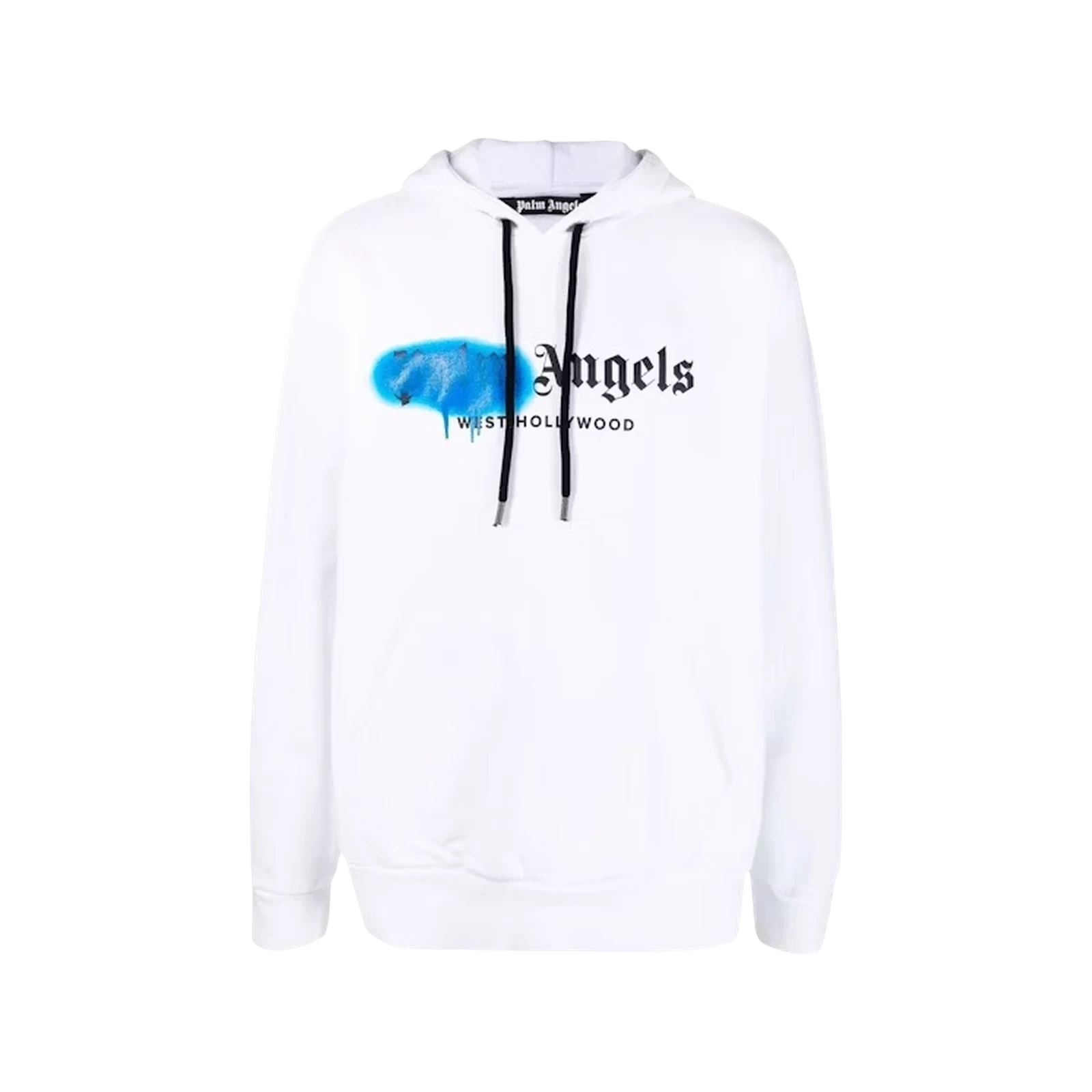 WEST HOLLYWOOD SPRAYED LOGO HOODIE « BLACK »