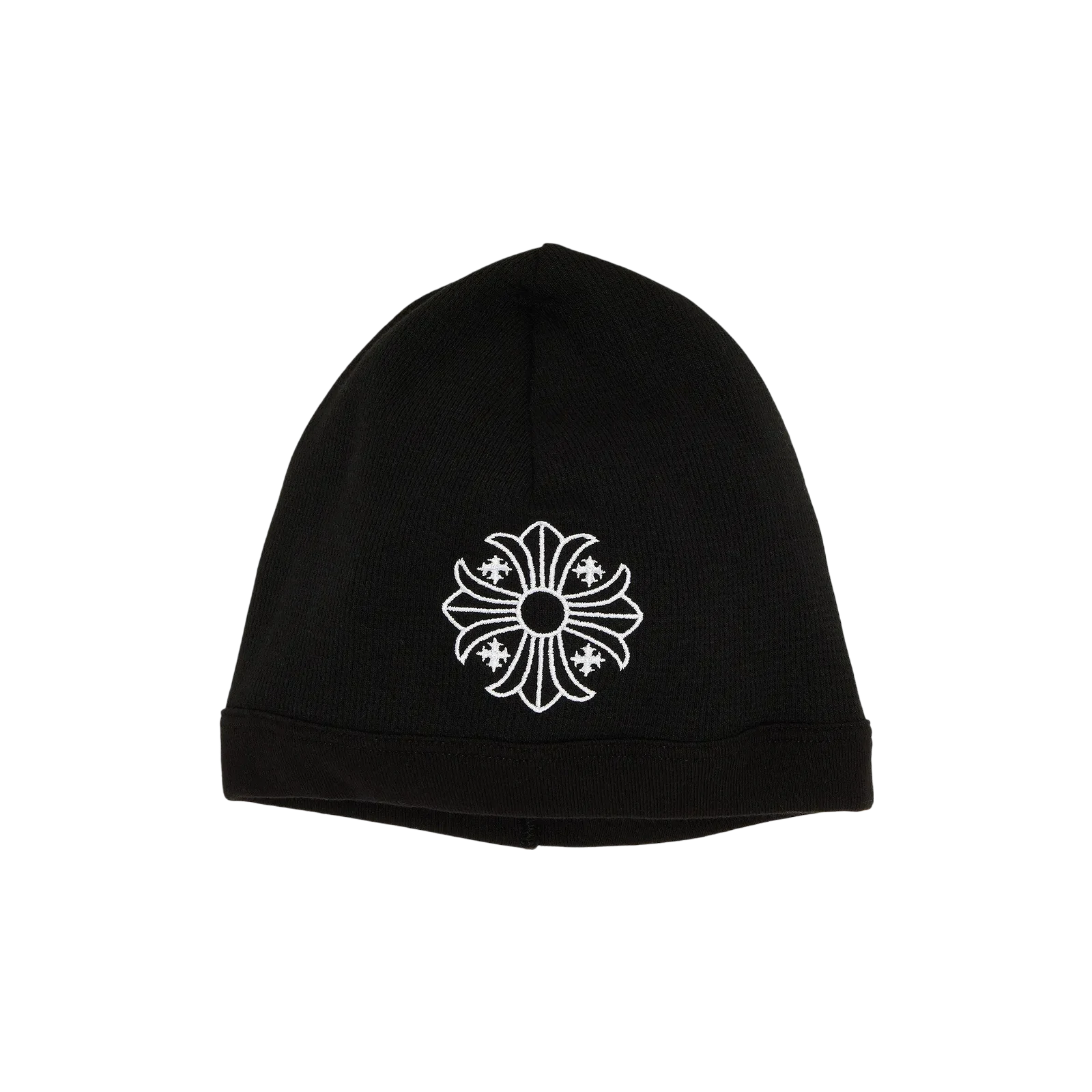 SKULL CROSS LOGO BEANIE « BLACK/WHITE »