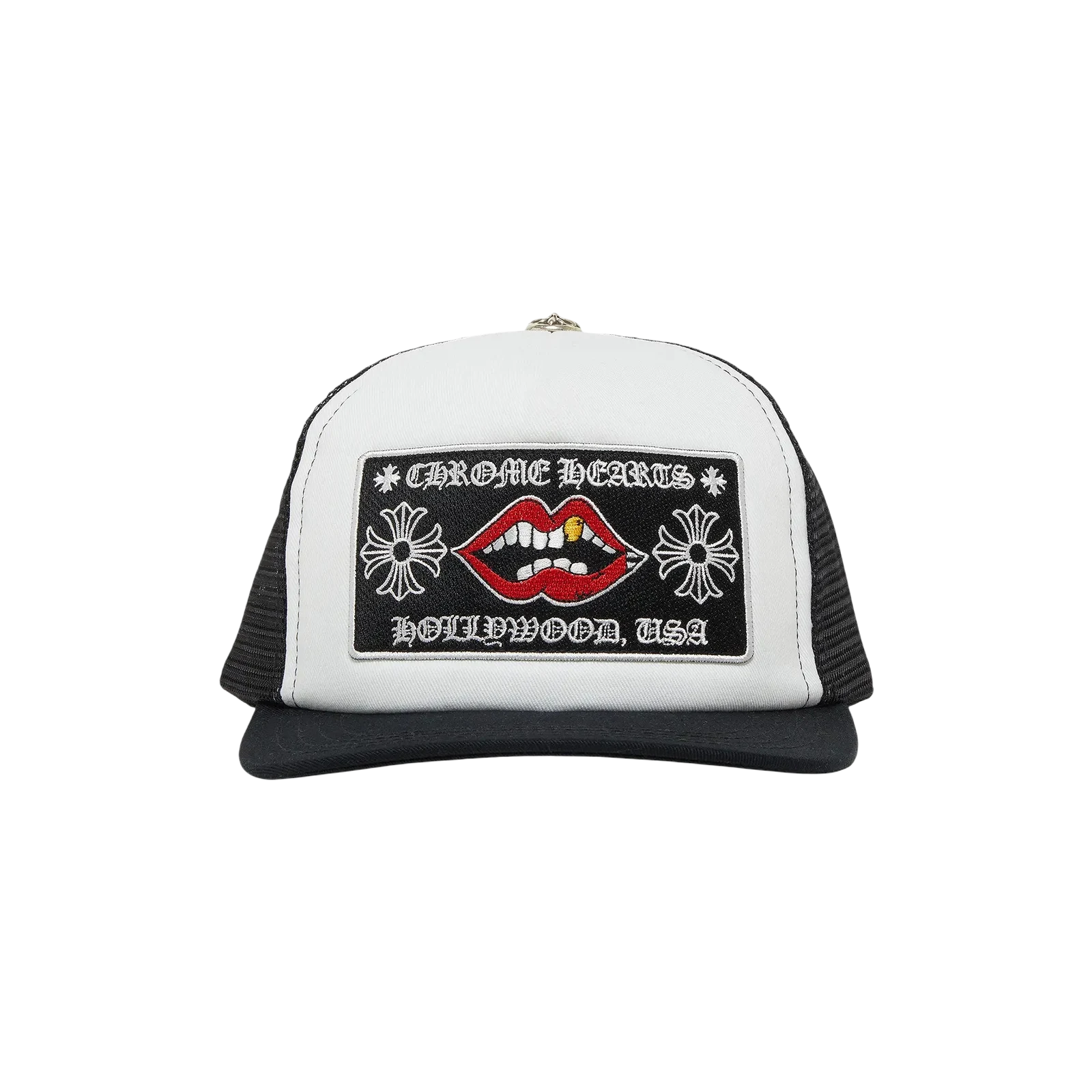 CHOMPER HOLLYWOOD TRUCKER HAT « BLACK/WHITE »