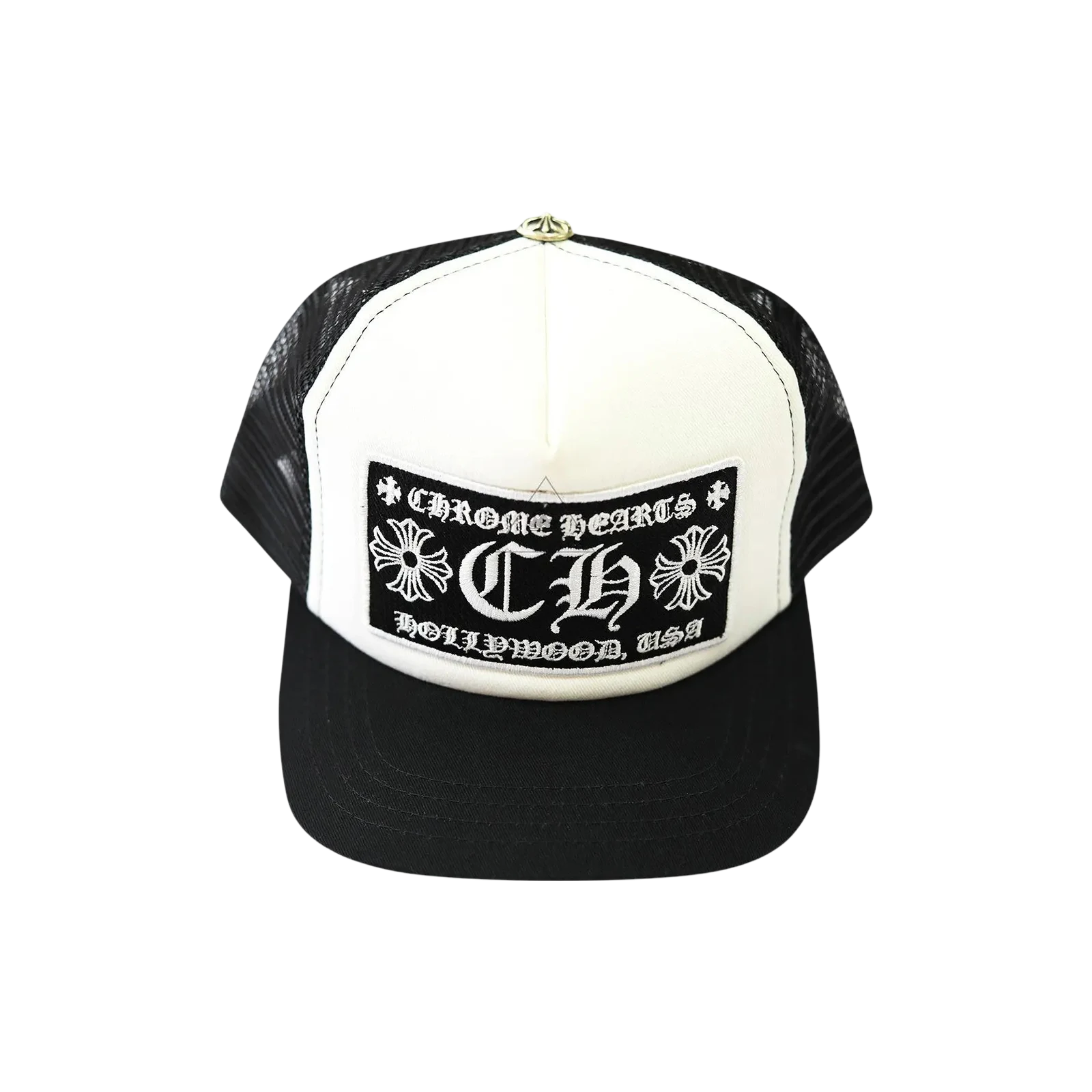 CH HOLLYWOOD TRUCKER HAT « BLACK/WHITE »