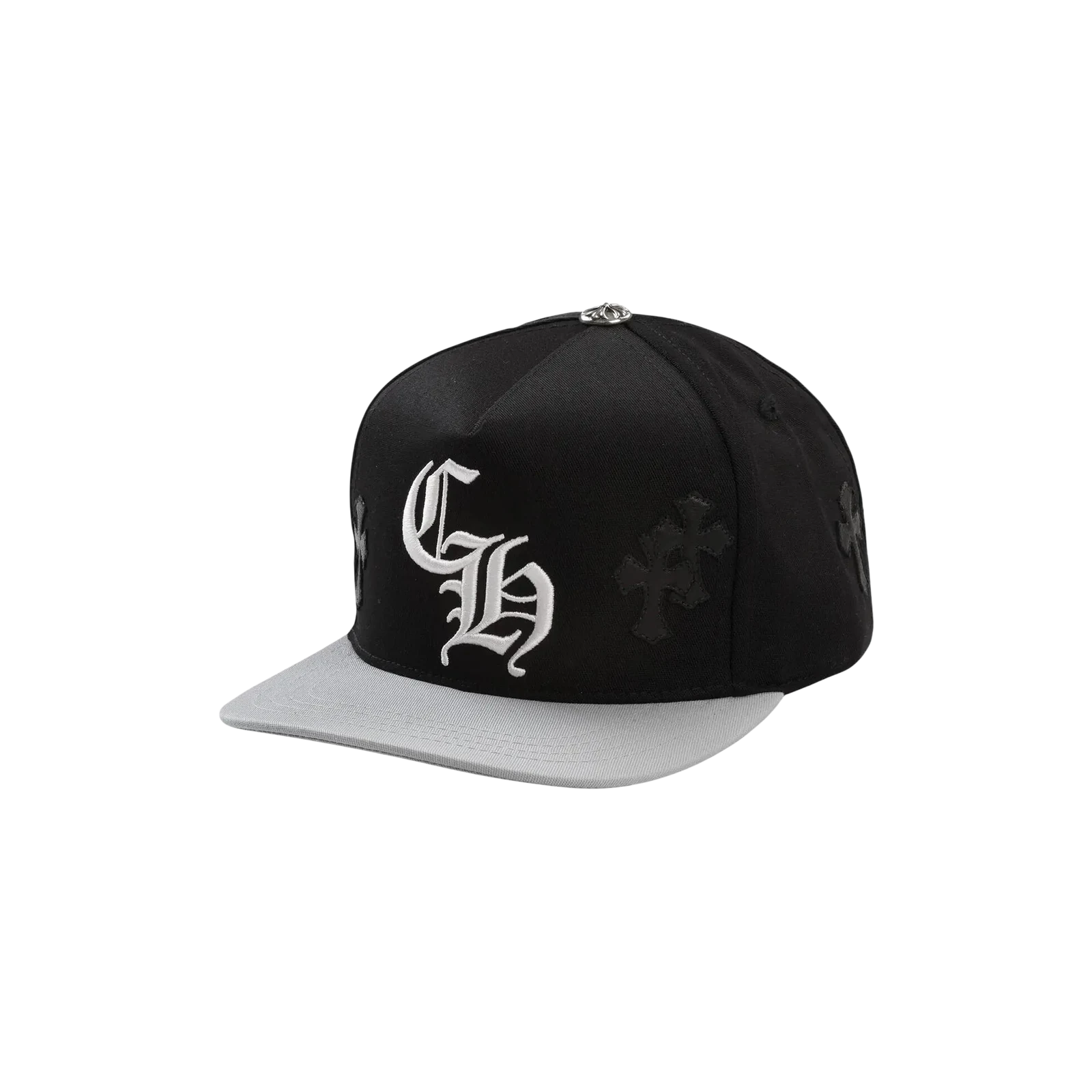 CROSS PATCH HAT « BLACK/WHITE »