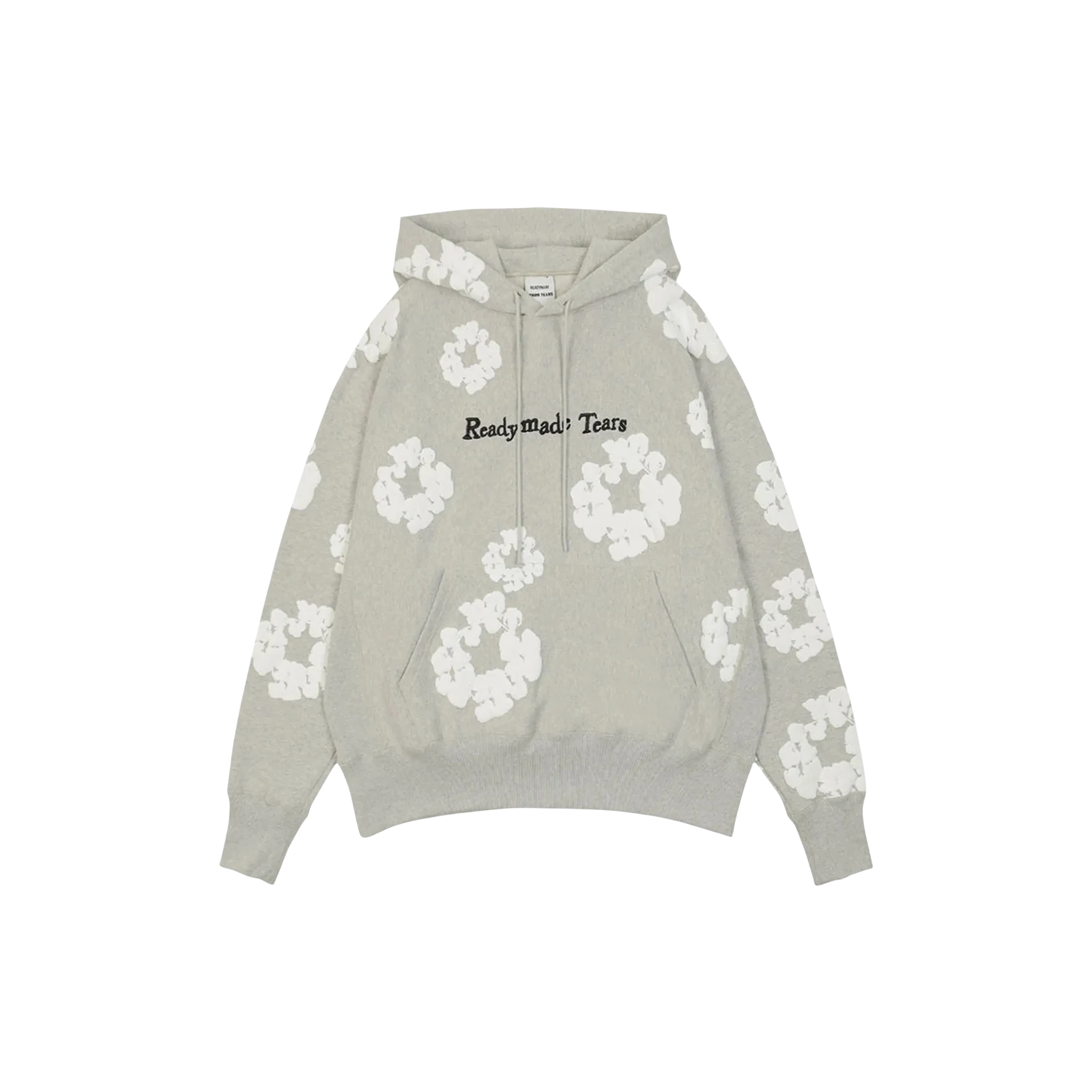 READYMADE X COTTON WREATH HOODIE « GRAY/WHITE »
