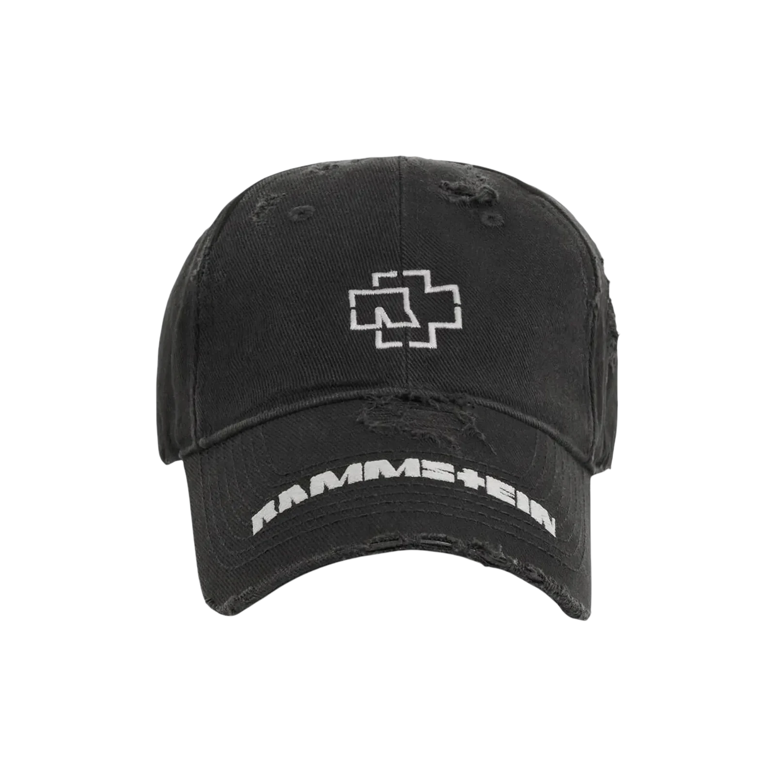 RAMMSTEIN X BASEBALL CAP « BLACK/WHITE »