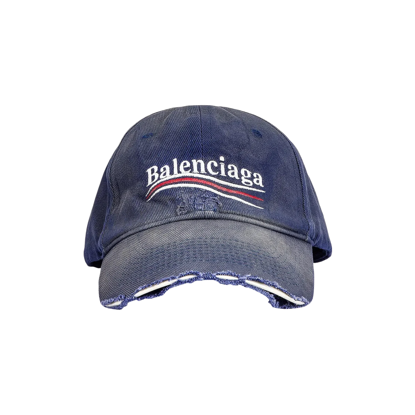 POLITICAL CAMPAIGN DESTROYED CAP « SAPPHIRE/WHITE »