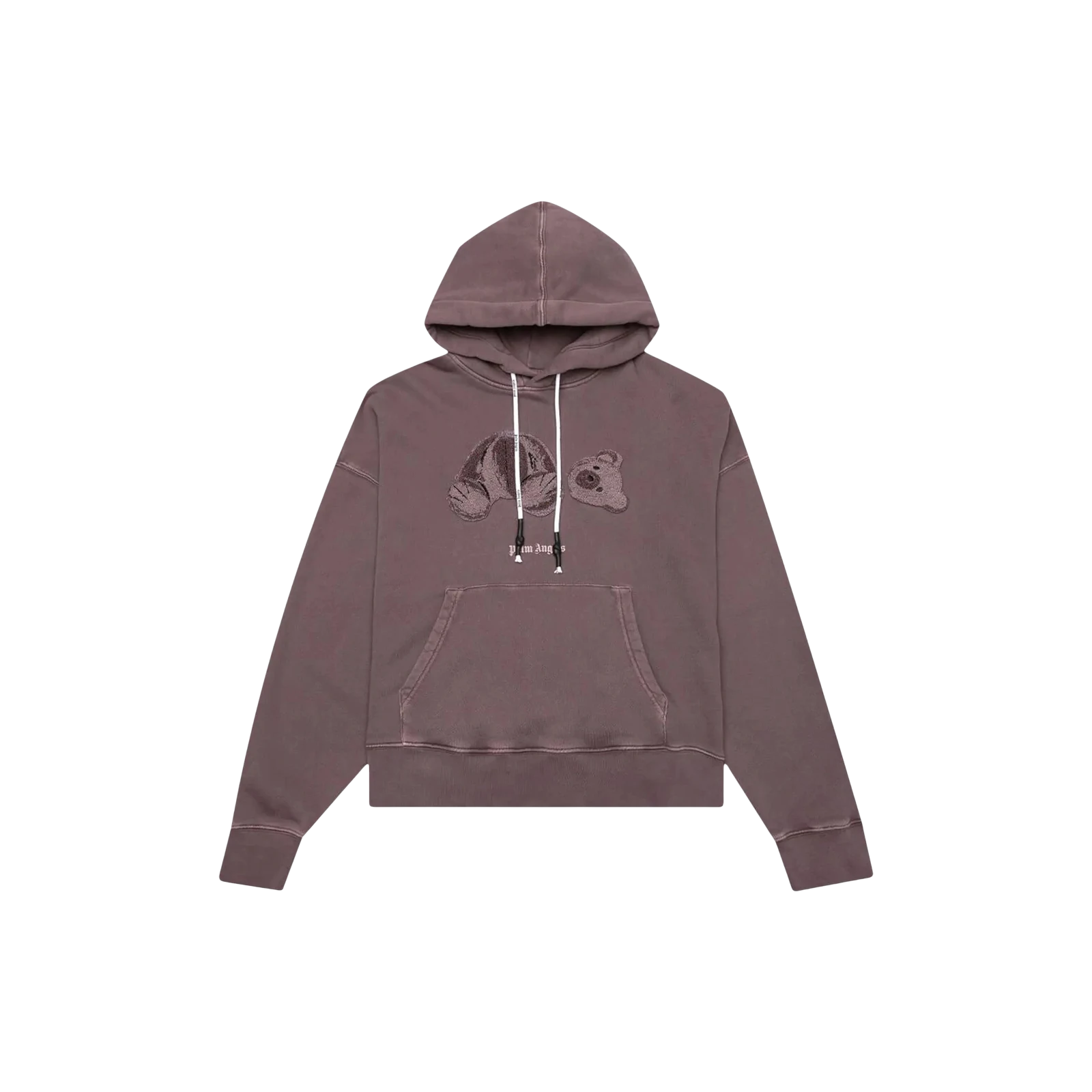 GD BEAR HOODIE « GRAPE/WHITE »