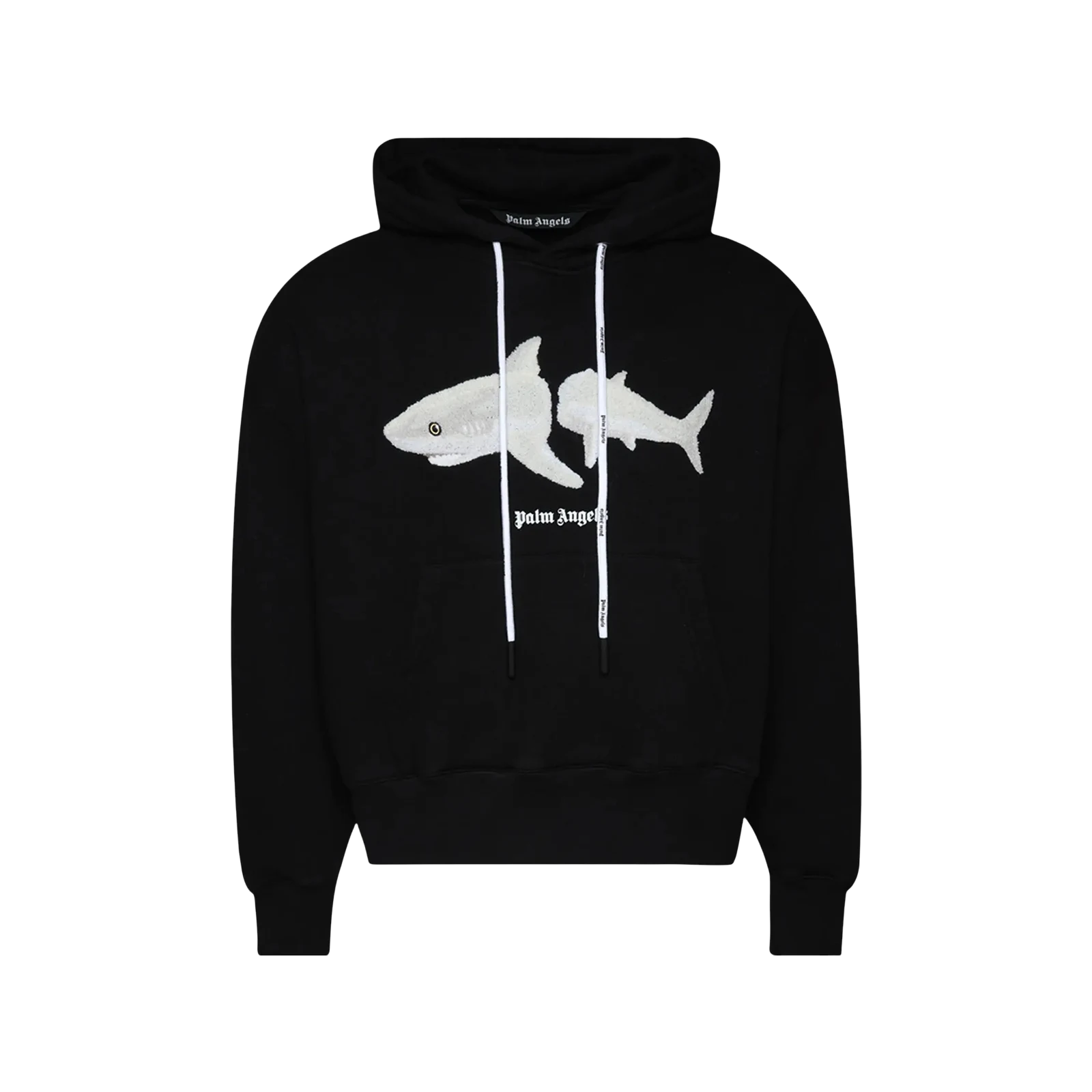 WHITE SHARK HOODIE « BLACK/WHITE »