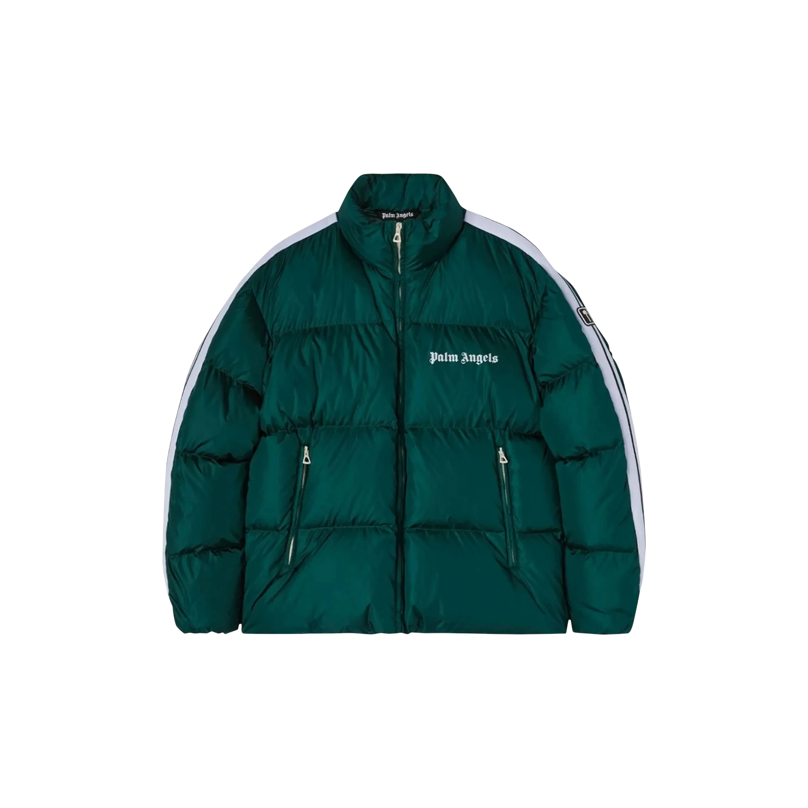 CLASSIC TRACK DOWN JACKET « GREEN/WHITE »