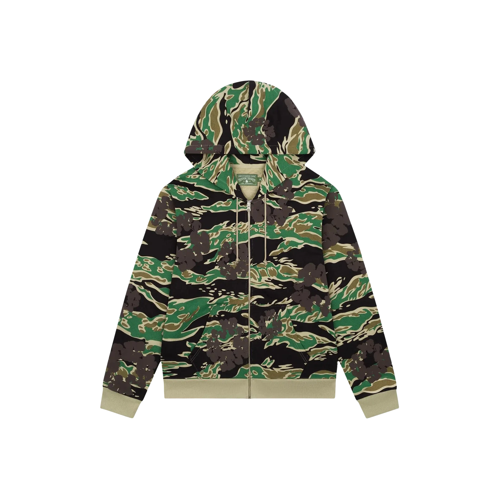 WREATH ZIP HOODIE « GREEN CAMO »