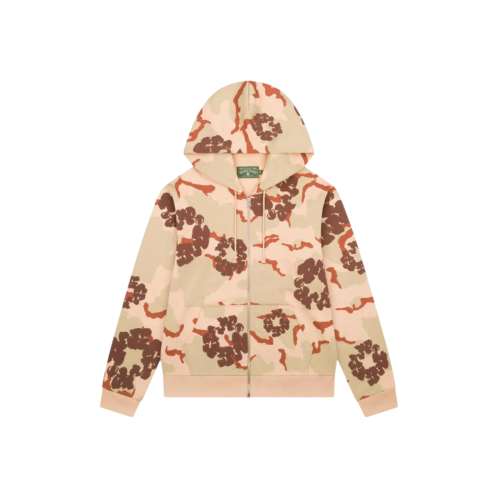 WREATH ZIP HOODIE « TAN CAMO »