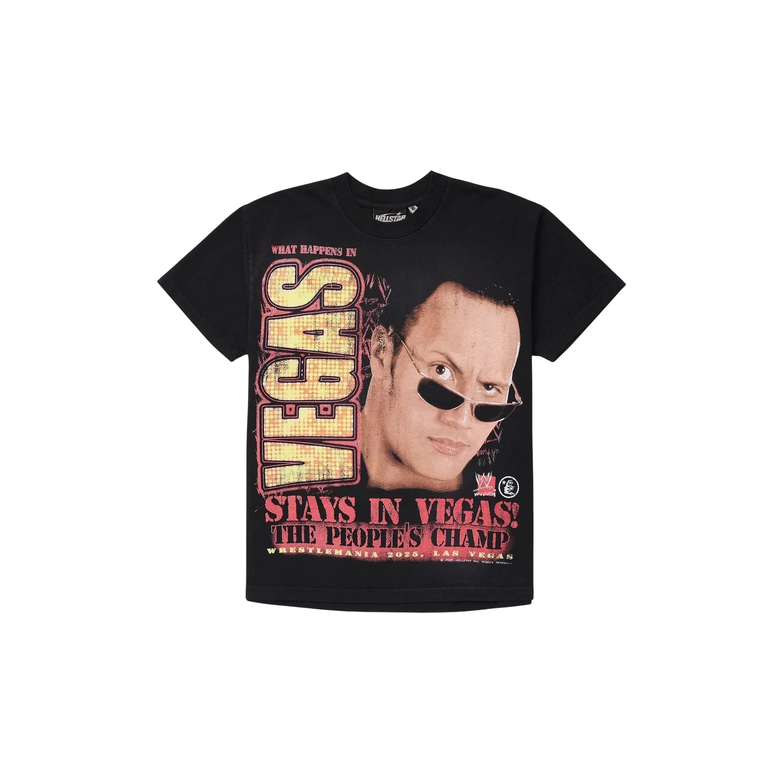 WWE X THE ROCK T-SHIRT « BLACK »