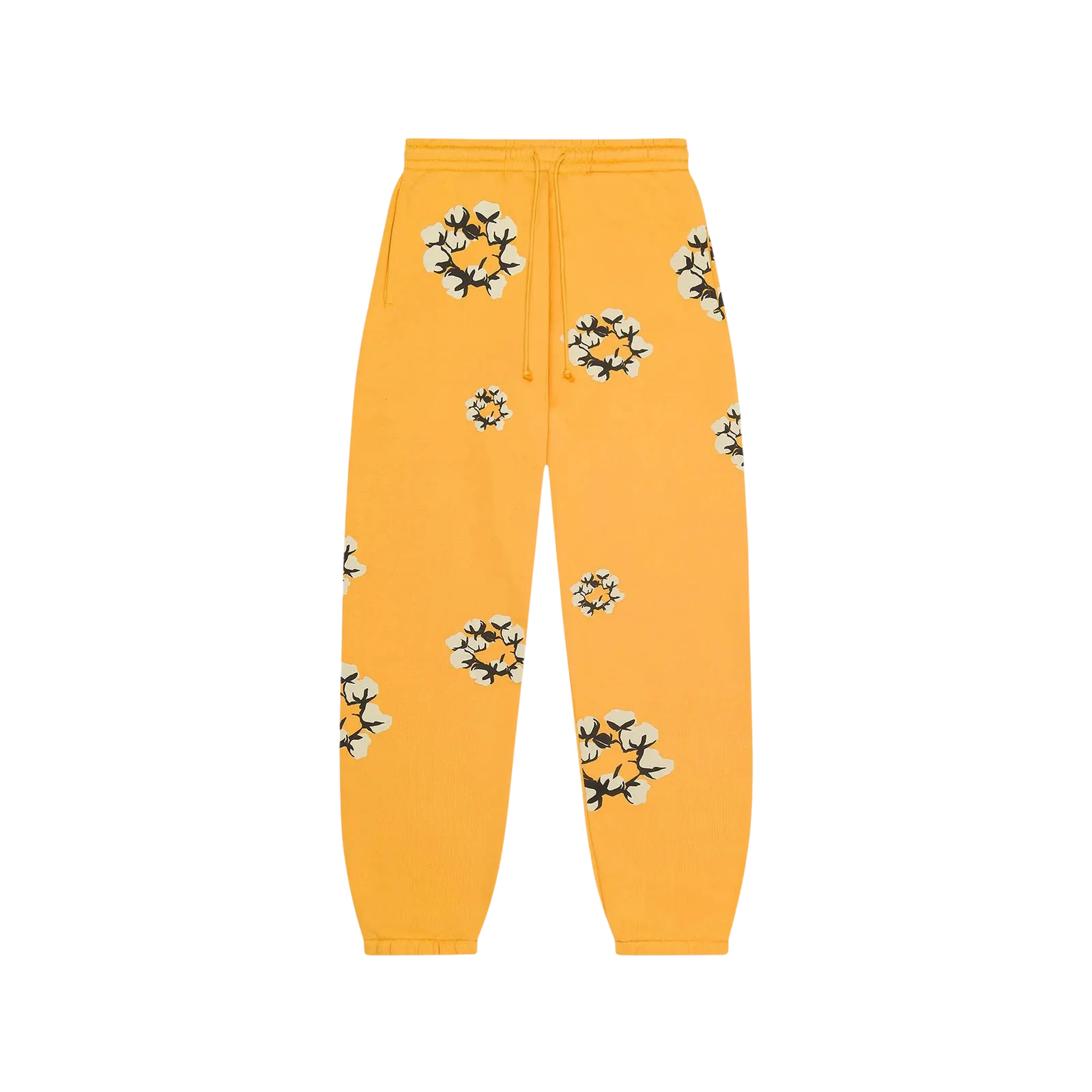 X CACTUS PLANT FLEA MARKET CACTUS TEARS WREATH SWEATPANTS « YELLOW »