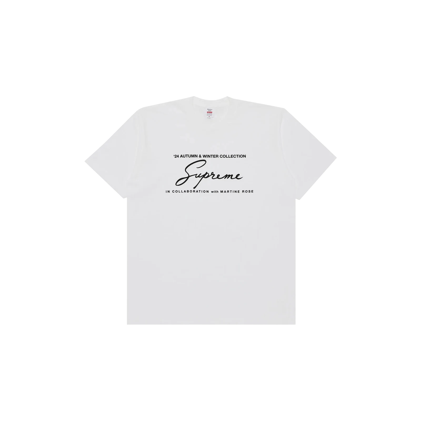 X MARTINE ROSE TEE « WHITE »