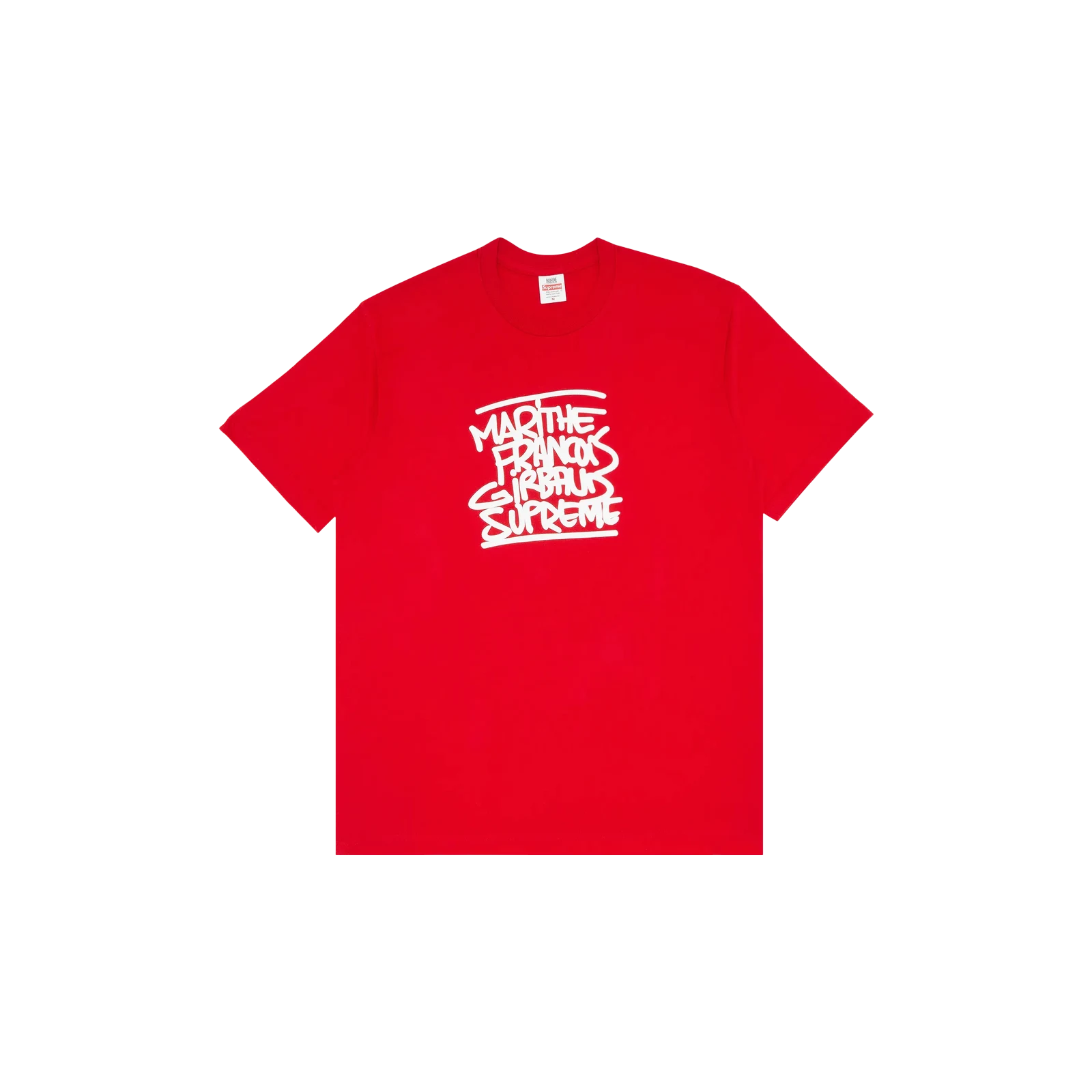 X MARTITHÉ + FRANÇOIS GIRBAUD TEE « RED »