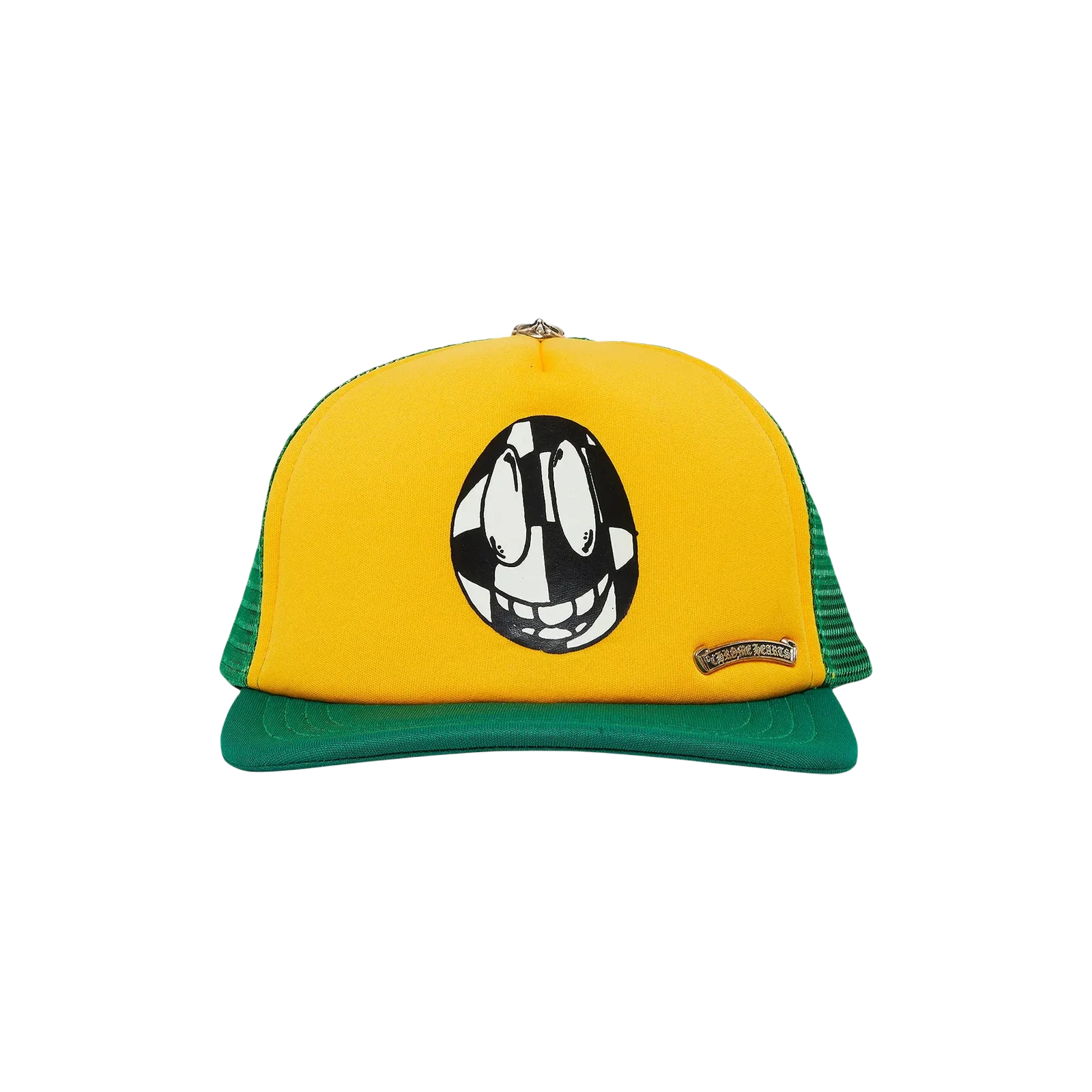 X MATTY BOY SEX RECORDS SMILEY TRUCKER HAT « YELLOW »