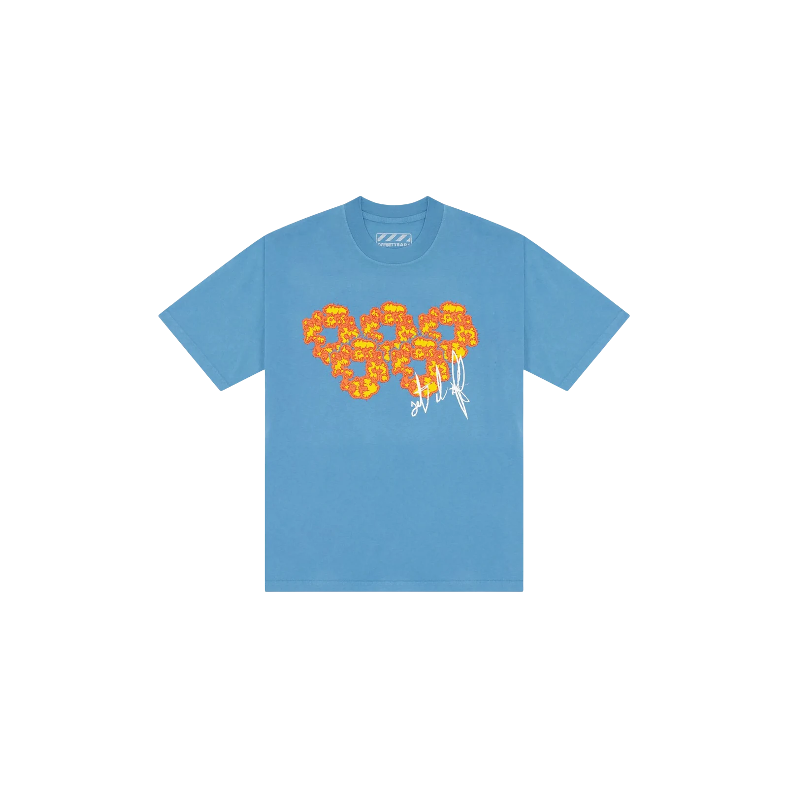 X OFFSET TEE 4 « BLUE »