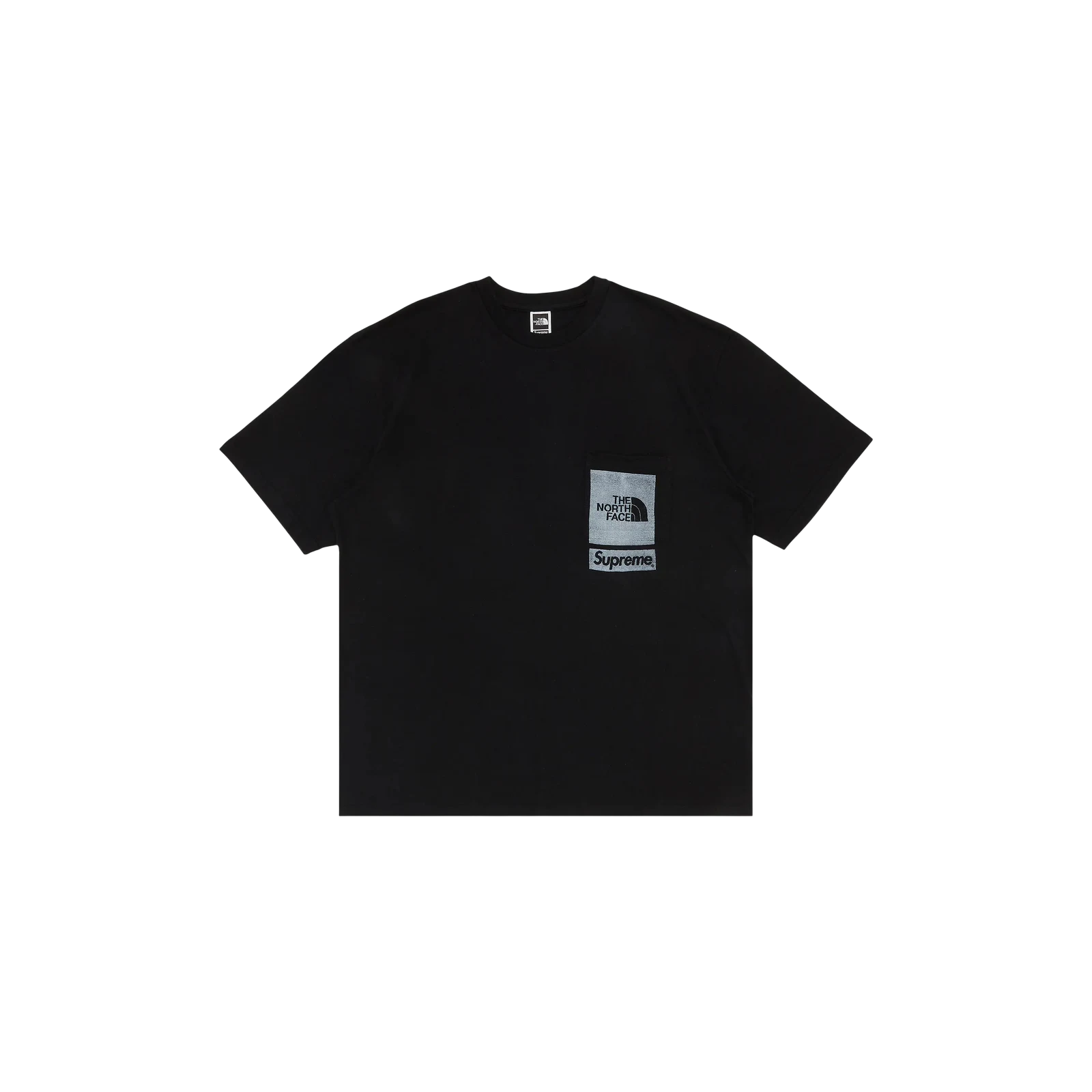 X PRINTED POCKET TEE « BLACK »