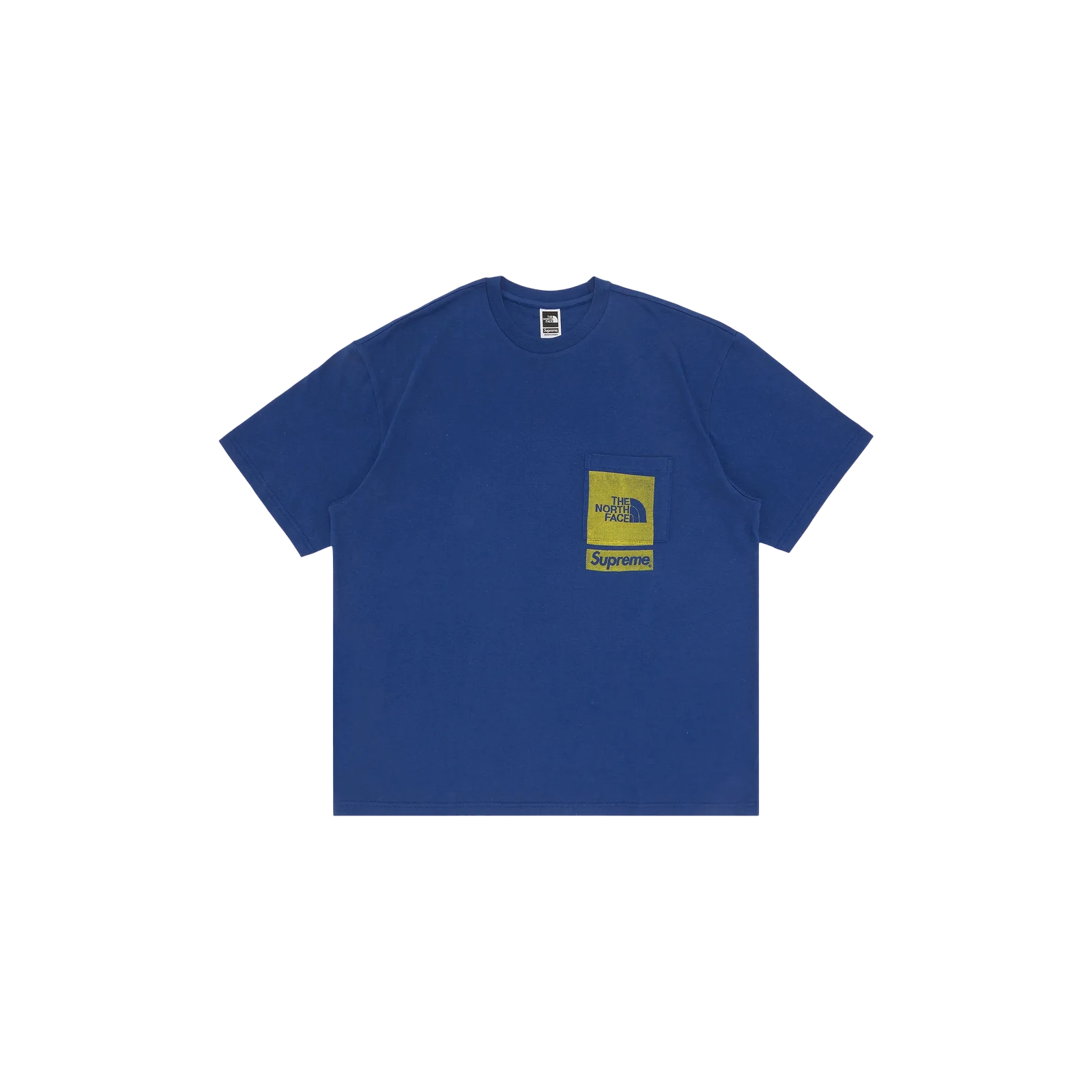 X PRINTED POCKET TEE « NAVY »