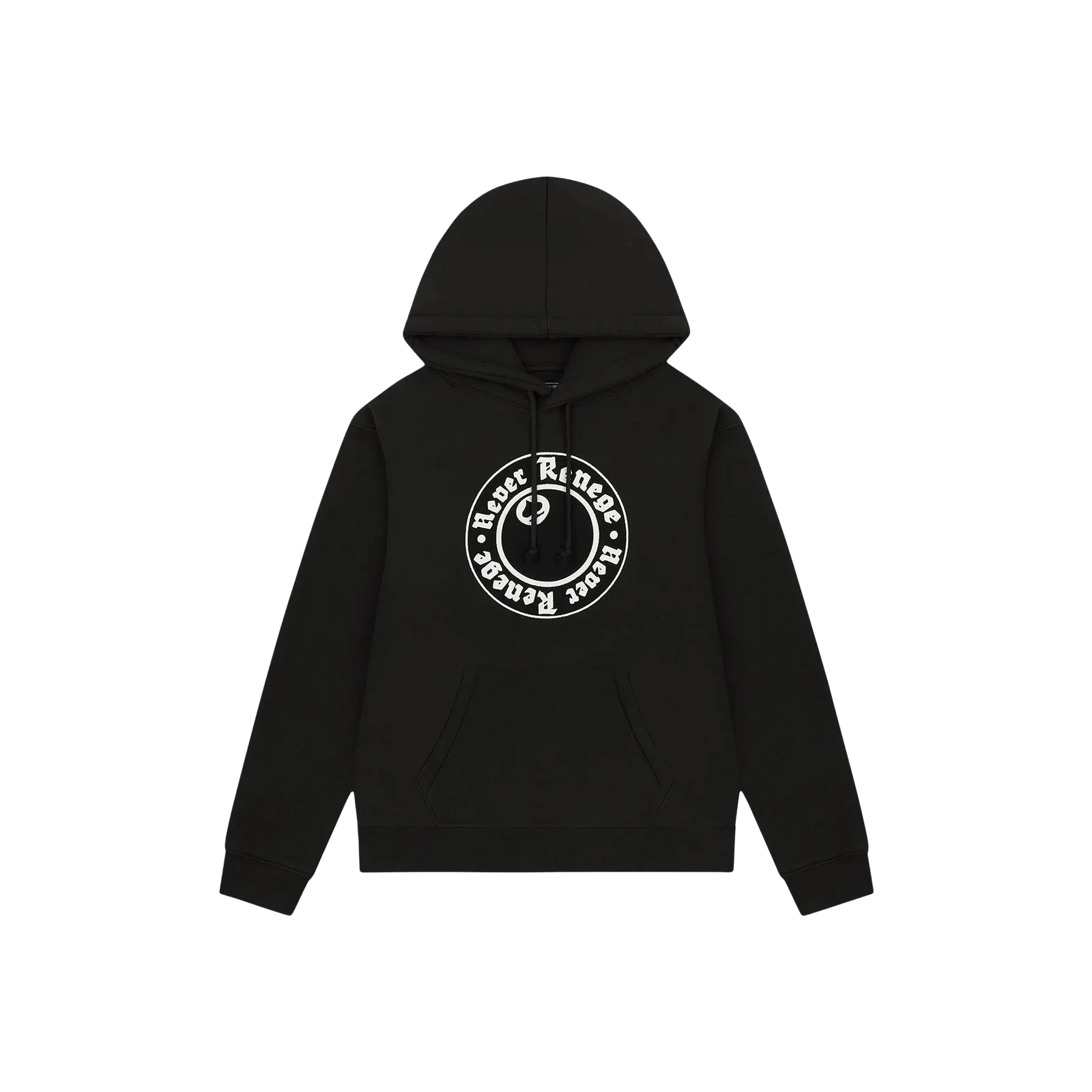 X STUSSY NEVER RENEGE HOODIE « BLACK »
