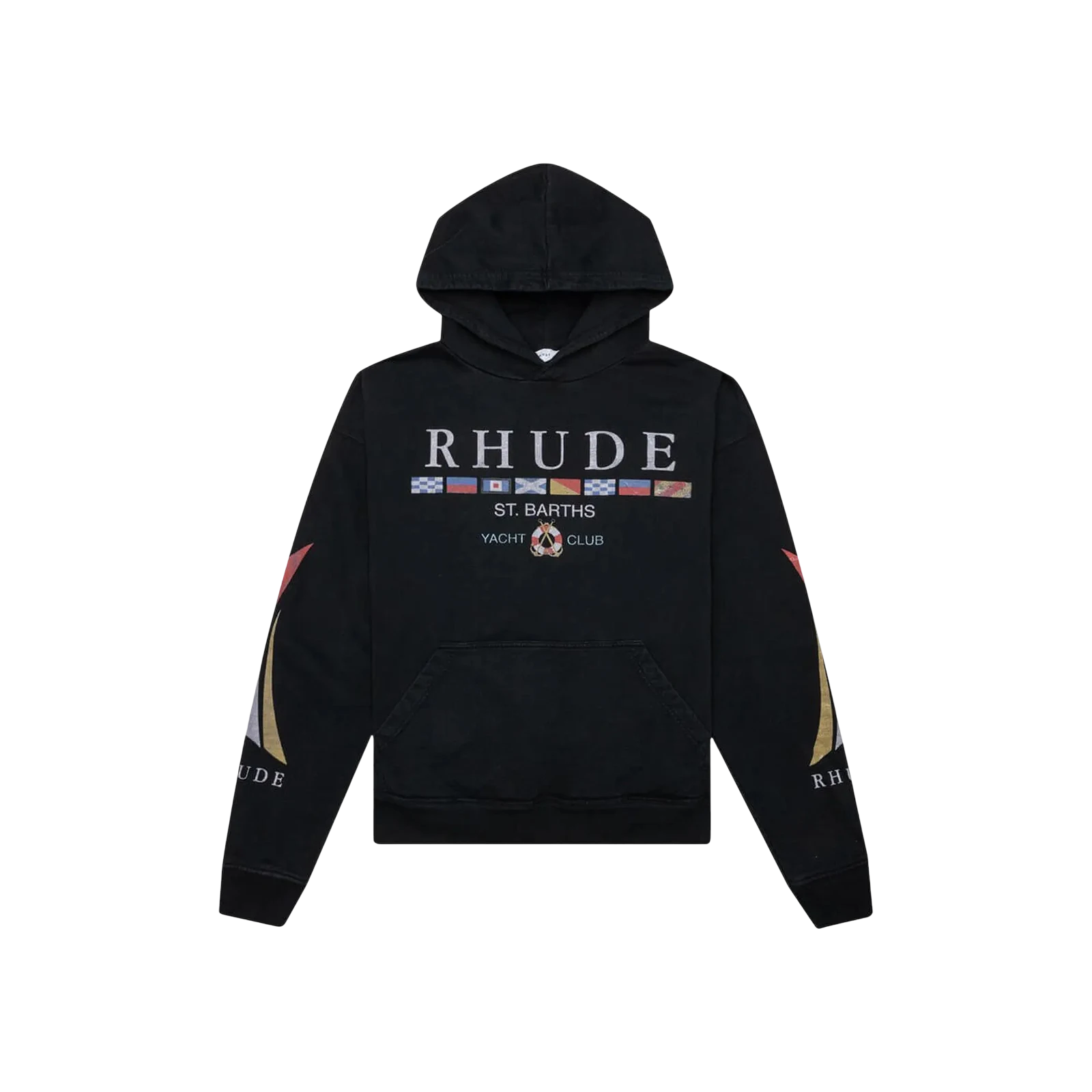 YACHT CLUB HOODIE « VINTAGE BLACK »