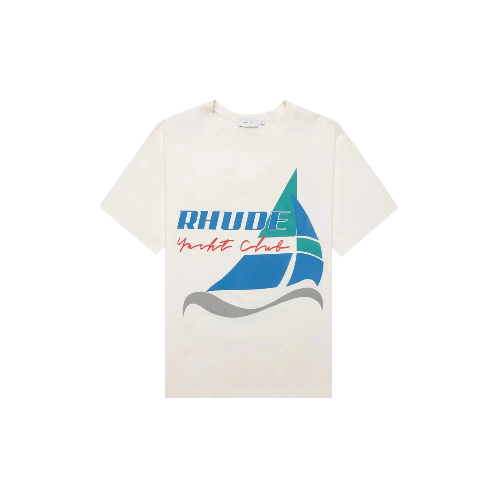 YACHT CLUB TEE « VINTAGE WHITE »